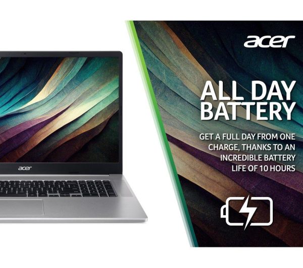 ACER 317 17.3" Chromebook - IntelÂ® PentiumÂ®, 128 GB eMMC, Silver
