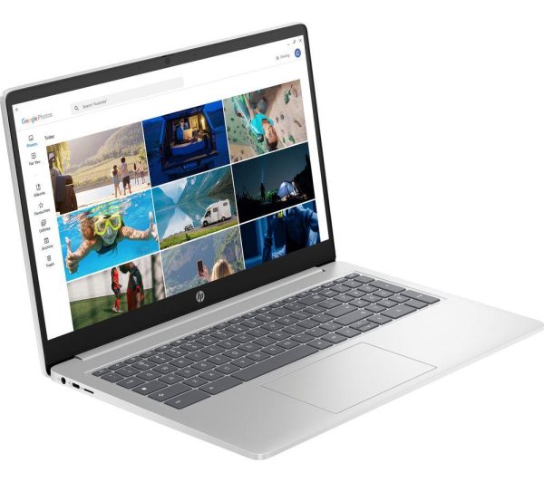 HP 15a-nb0502sa 15.6" Chromebook Plus - Intel® Core i3, 128 GB SSD, Silver