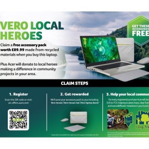 ACER Aspire Vero AV14-52P 14" Laptop - Intel® Core i7, 1 TB SSD, Grey