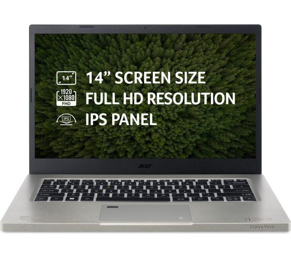 ACER Aspire Vero AV14-52P 14" Laptop - Intel® Core i7, 1 TB SSD, Grey