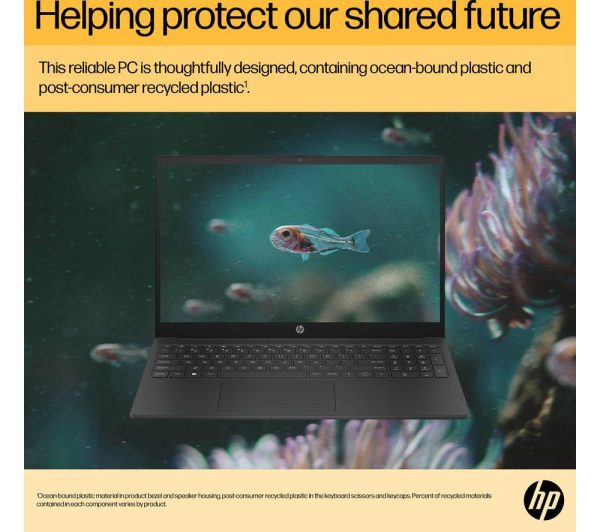 HP 15-fc0514sa 15.6" Laptop - AMD Ryzen 5, 256 GB, Black