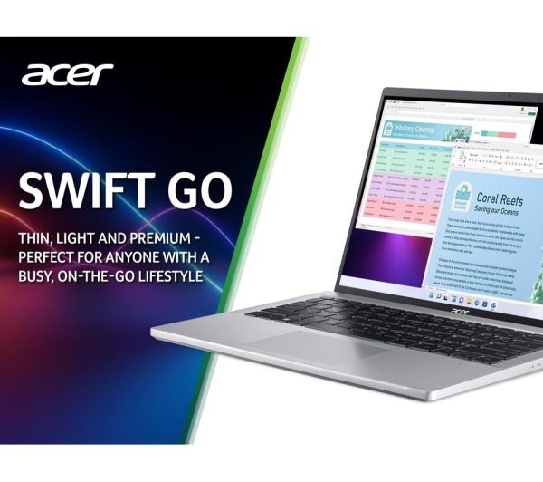 ACER Swift Go 14" Laptop - Intel® Core i5, 512 GB SSD, Silver