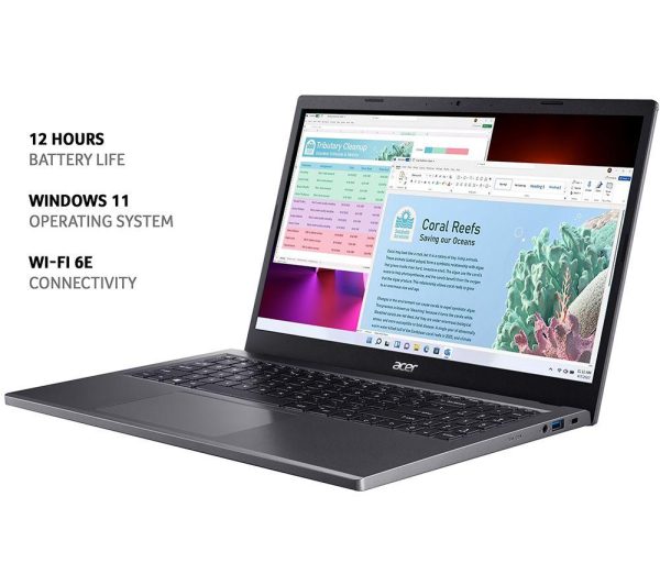 ACER Aspire 5 15.6" Laptop - AMD Ryzen 7, 512 GB SSD, Grey