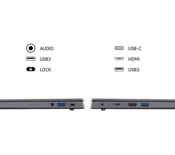 ACER Aspire 5 15.6" Laptop - AMD Ryzen 7, 512 GB SSD, Grey