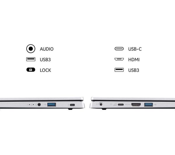 ACER Aspire 3 14" Laptop - AMD Ryzen 3, 256 GB SSD, Silver