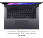 ACER Swift X 14" Laptop - Intel® Core i7, 1 TB SSD, Grey