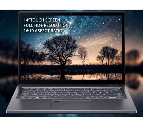 ACER Spin 5 14" 2 in 1 Laptop - Intel® Core i5, 512 GB SSD, Silver