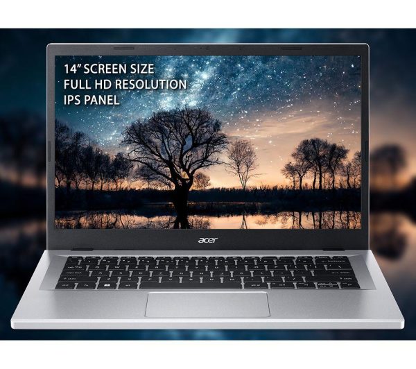 ACER Aspire 3 14" Laptop - AMD Ryzen 3, 128 GB SSD, Silver