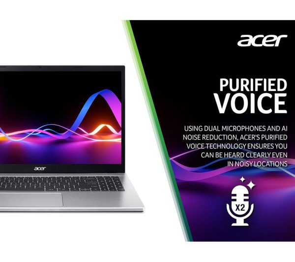 ACER Aspire 3 14" Laptop - AMD Ryzen 3, 128 GB SSD, Silver