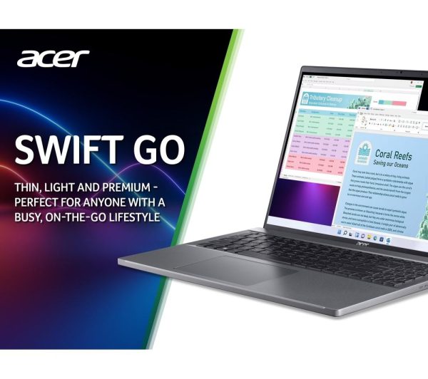 ACER Swift Go 16" Laptop - Intel® Core i5, 512 GB SSD, Grey