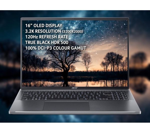 ACER Swift Go 16" Laptop - Intel® Core i5, 512 GB SSD, Grey