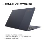 LENOVO IdeaPad Slim 3 15.6" Chromebook - IntelÂ® CeleronÂ®, 64 GB eMMC, Blue