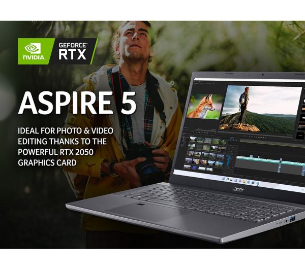 ACER Aspire 5 15.6" Laptop - Intel® Core i7, 1 TB SSD, Grey