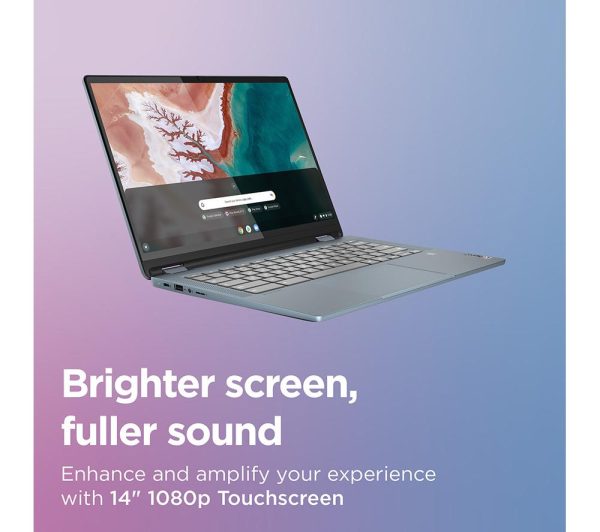 LENOVO IdeaPad Flex 5 14" 2 in 1 Chromebook Plus - Intel® Core i5, 512 GB SSD, Blue