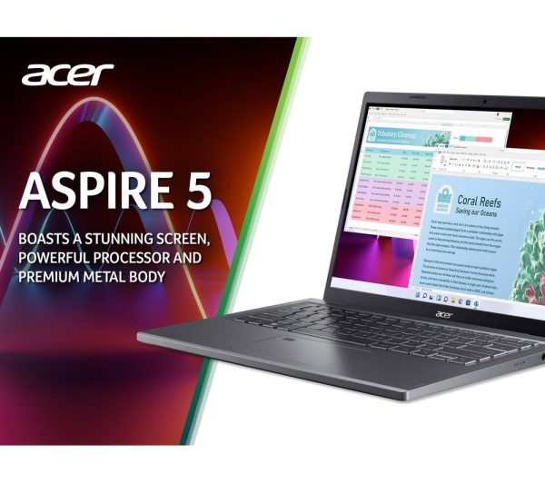 ACER Aspire 5 14" Laptop - Intel® Core i7, 1 TB SSD, Grey