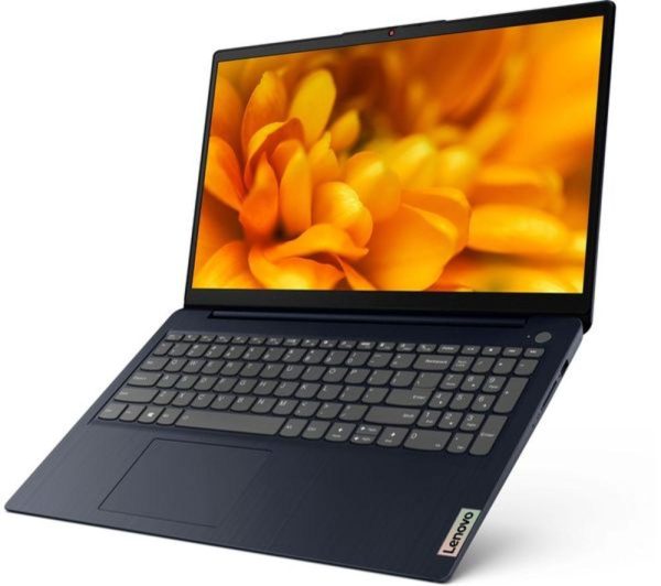 LENOVO IdeaPad 3i 15.6" Refurbished Laptop - Intel® Core i3, 128 GB SSD, Blue (Very Good Condition)