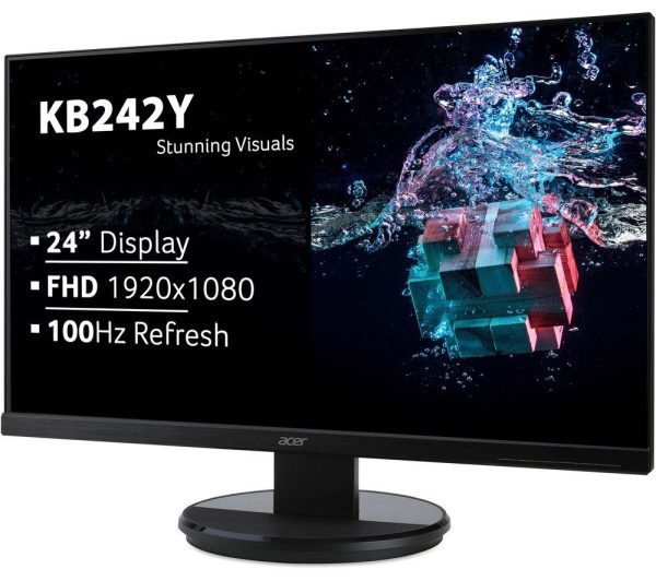 ACER KB242YEbi Full HD 23.8" IPS LCD Monitor - Black