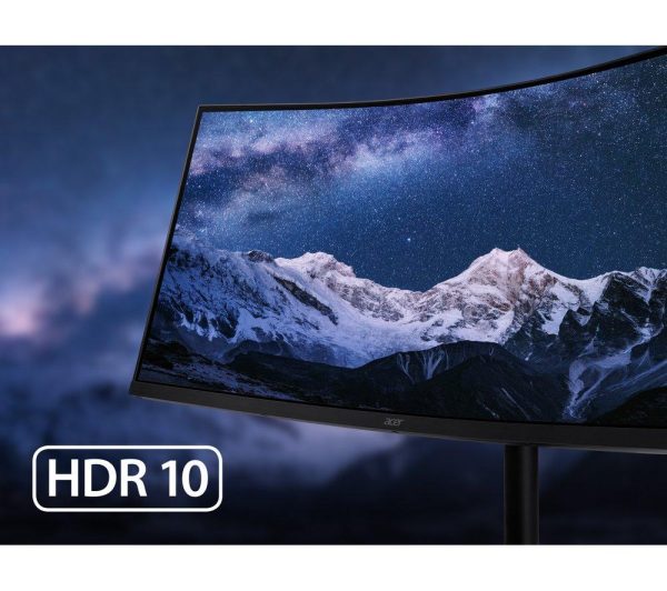 ACER CZ342CUR Wide Quad HD 34" Curved VA LCD Monitor - Black