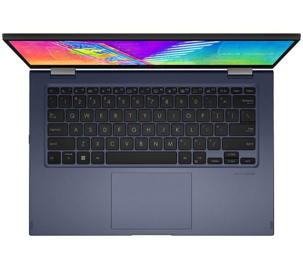 ASUS Vivobook Go 14 Flip 14" 2 in 1 Laptop - IntelÂ® CeleronÂ®, 128 GB eMMC, Blue