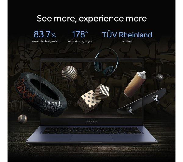 ASUS Vivobook Go 14 Flip 14" 2 in 1 Laptop - IntelÂ® CeleronÂ®, 128 GB eMMC, Blue