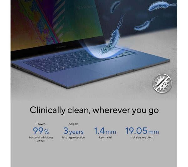 ASUS Vivobook Go 14 Flip 14" 2 in 1 Laptop - IntelÂ® CeleronÂ®, 128 GB eMMC, Blue