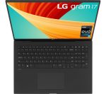 LG gram 17 17Z90R-K.AD7AA1 17" Laptop - Intel® Core i7, 2 TB SSD, Black