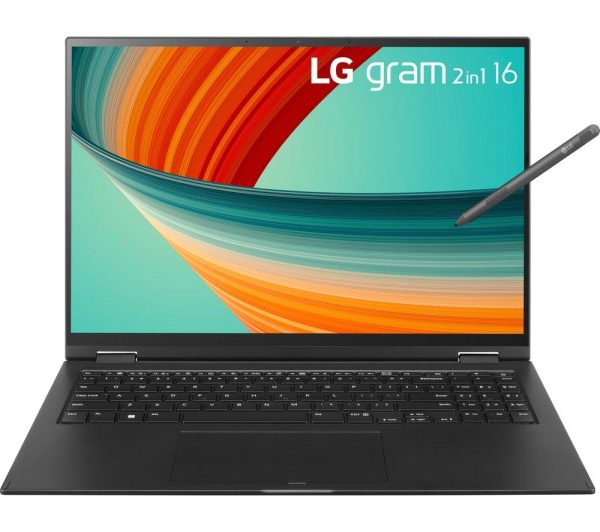 LG gram 2-in-1 16T90R-K.AA78A1 16" 2 in 1 Laptop - Intel® Core i7, 1 TB SSD, Black