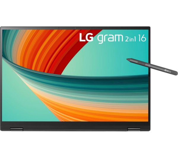 LG gram 2-in-1 16T90R-K.AA78A1 16" 2 in 1 Laptop - Intel® Core i7, 1 TB SSD, Black