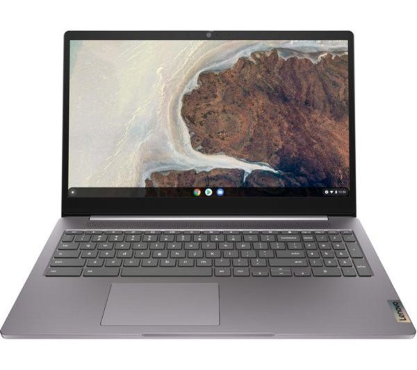 LENOVO IdeaPad 3i 15.6" Refurbished Chromebook - IntelÂ® PentiumÂ®, 128 GB eMMC, Grey (Very Good Condition)