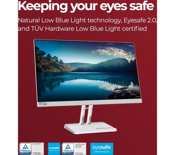 LENOVO L24e-40 Full HD 23.8" VA LCD Monitor - Grey