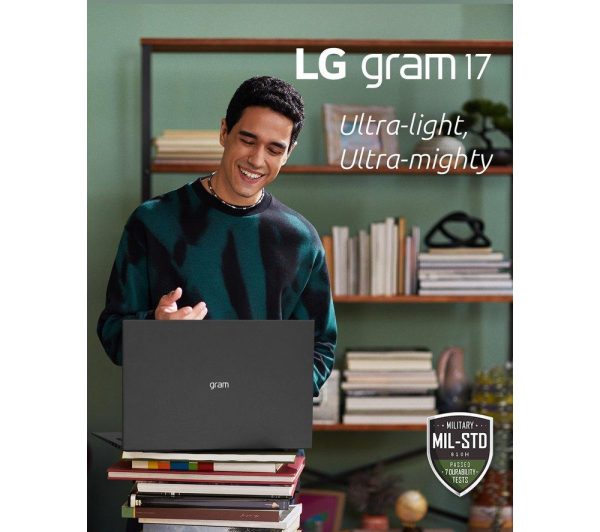 LG gram 17 17Z90R-K.AA79A1 17" Laptop - Intel® Core i7, 1 TB SSD, Dark Grey