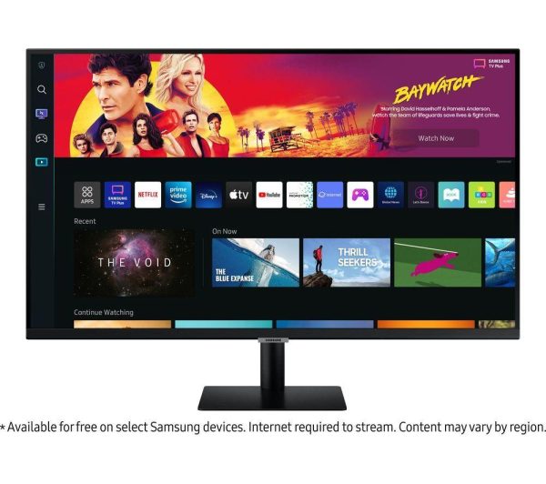 SAMSUNG M70B 32 inch 4K UHD HDR LED Smart Monitor (No Aerial) - LS32BM700UP