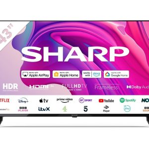 SHARP 2T-C43FD7KF1FB 43" Smart Full HD HDR LED TV