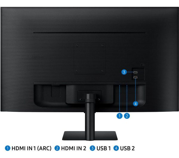 SAMSUNG M5 32 inch Full HD HDR LED Smart Monitor (No Aerial) - LS32CM500EU