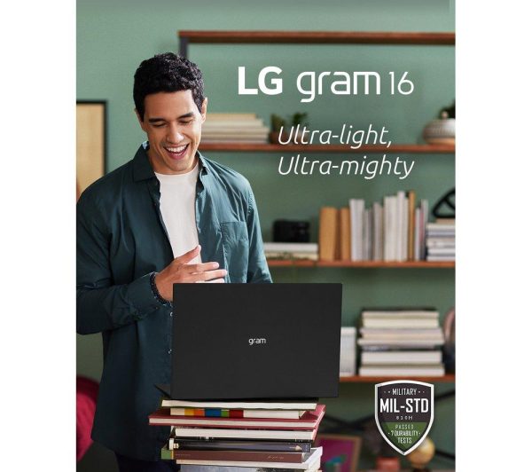 LG gram 16 16Z90R-K.AD7AA1 16" Laptop - Intel® Core i7, 2 TB SSD, Black