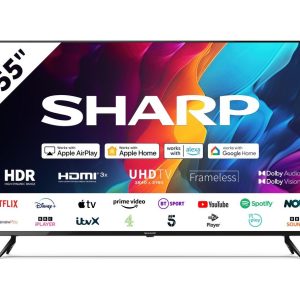 SHARP 4T-C55FJ7KL1FB 55" Smart 4K Ultra HD HDR LED TV