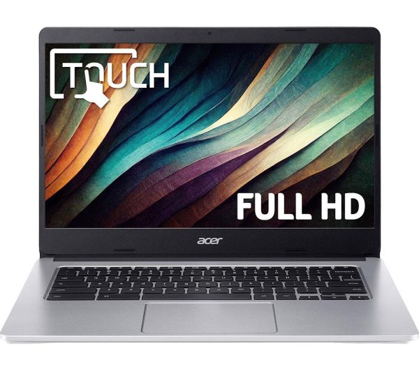 ACER 314 14" Chromebook - MediaTek MT8183C, 128 GB eMMC, Silver