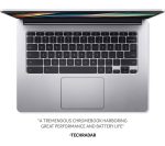 ACER 314 14" Chromebook - MediaTek MT8183C, 128 GB eMMC, Silver