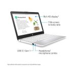 HP Stream 11-ak0515sa 11" Refurbished Laptop - IntelÂ® CeleronÂ®, 64 GB eMMC, White (Excellent Condition)