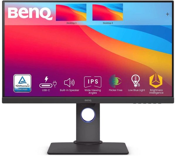 BENQ PD2705Q Quad HD 27" IPS Monitor - Black