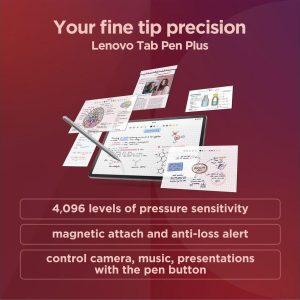 LENOVO Tab P12 12.7" Tablet - 128 GB, Storm Grey
