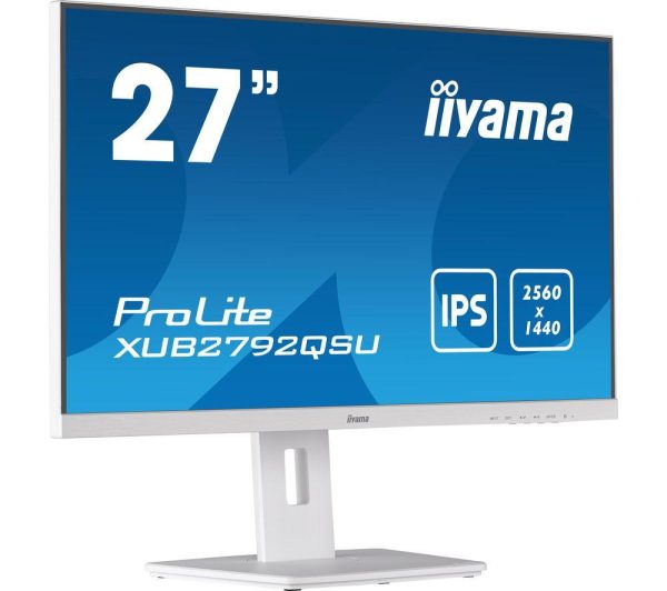 IIYAMA ProLite XUB2792QSU-W5 Quad HD 27" IPS LCD Monitor - White