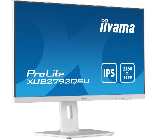 IIYAMA ProLite XUB2792QSU-W5 Quad HD 27" IPS LCD Monitor - White