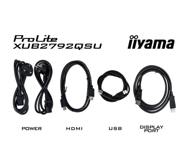 IIYAMA ProLite XUB2792QSU-W5 Quad HD 27" IPS LCD Monitor - White