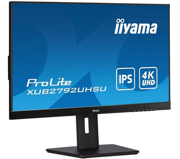 IIYAMA ProLite XUB2792UHSU-B5 4K Ultra HD 27" IPS LCD Monitor - Black