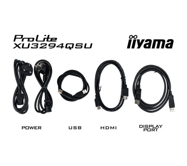 IIYAMA ProLite XU3294QSU-B1 Quad HD 31.5" VA LCD Monitor - Black