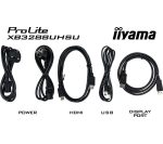 IIYAMA ProLite XB3288UHSU-B5 4K Ultra HD 32" VA LCD Monitor - Black