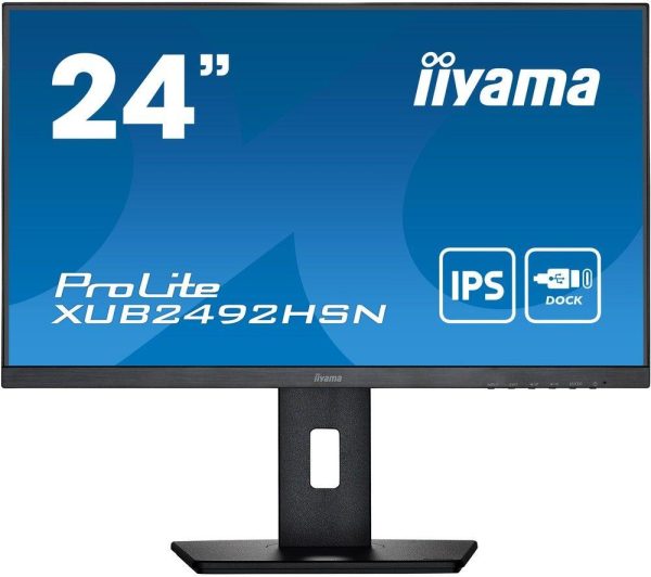 IIYAMA ProLite XUB2492HSN-B5 Full HD 24" IPS LCD Monitor - Black