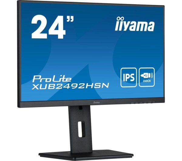 IIYAMA ProLite XUB2492HSN-B5 Full HD 24" IPS LCD Monitor - Black
