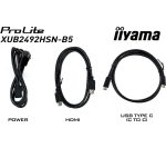 IIYAMA ProLite XUB2492HSN-B5 Full HD 24" IPS LCD Monitor - Black